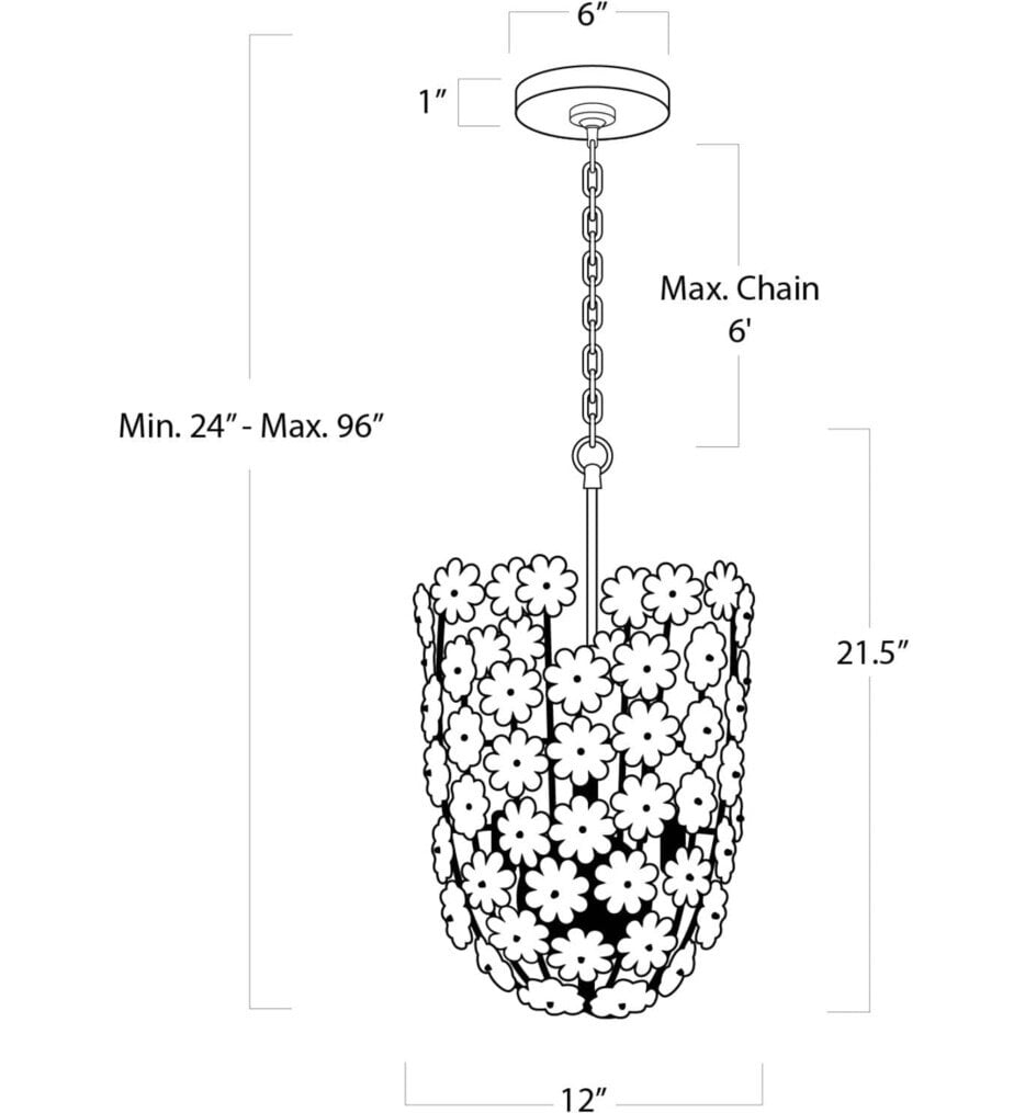 Charlotte 12" Pendant