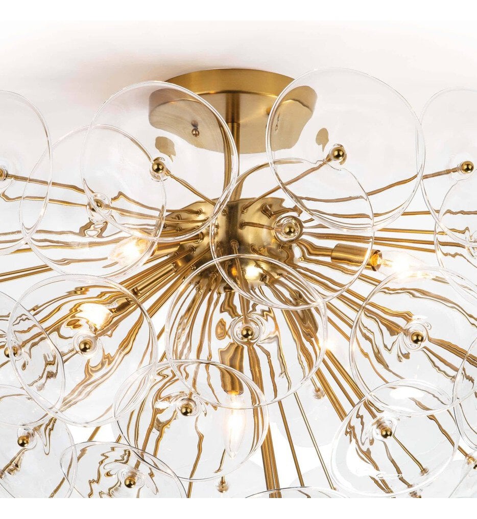 Poppy 35" Flush Mount