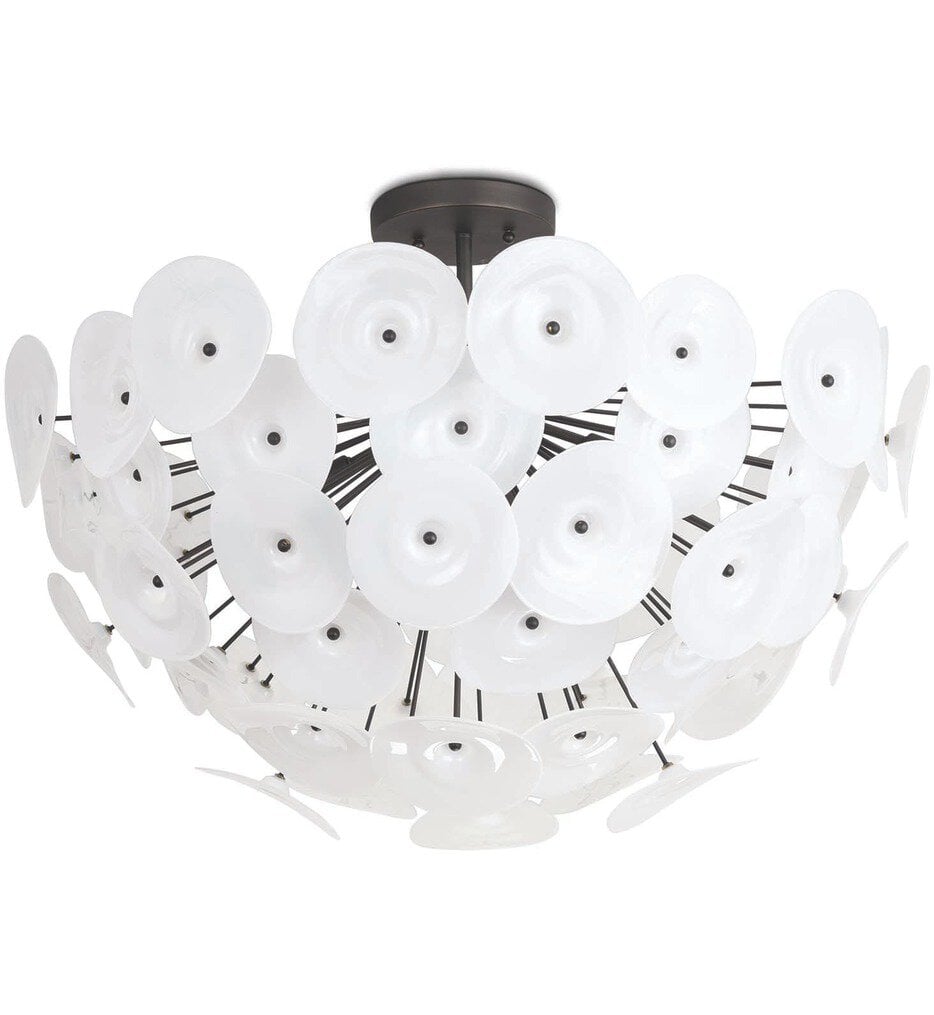 Poppy 35" Semi-Flush Mount