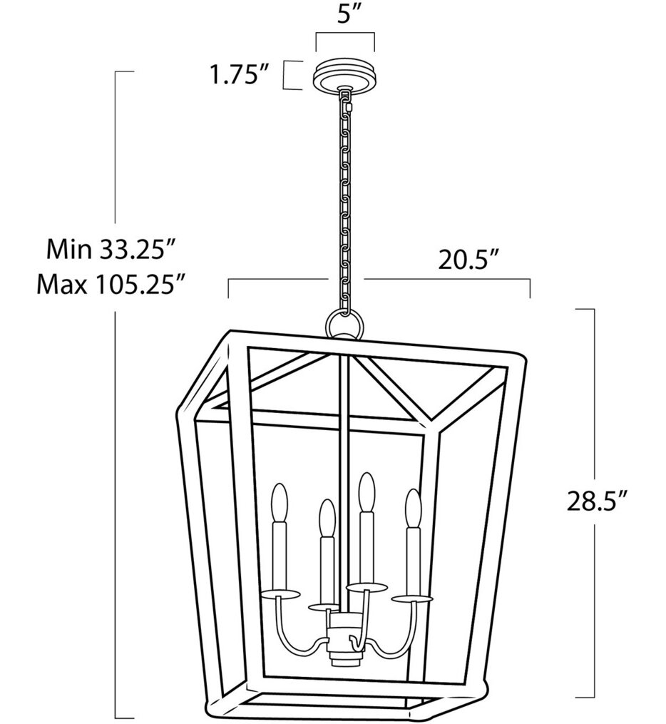Luella 20.5" Pendant