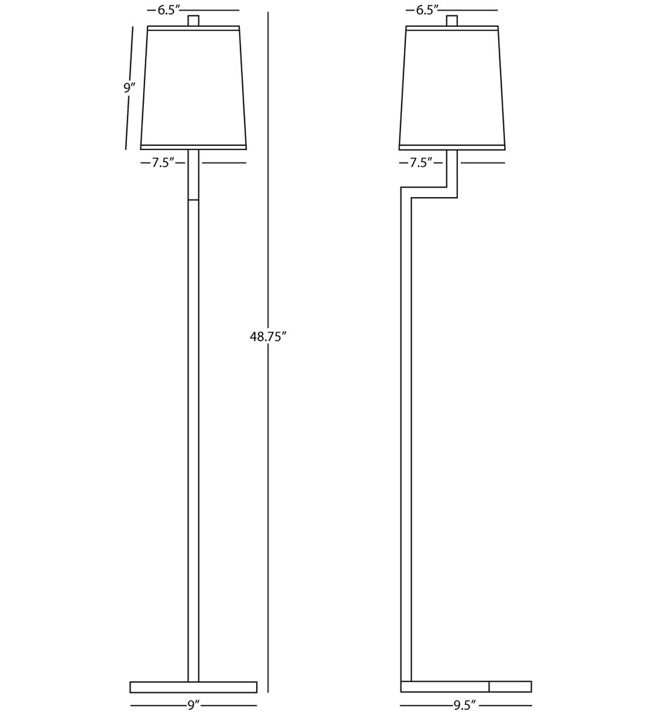 Doughnut 48.75" Floor Lamp