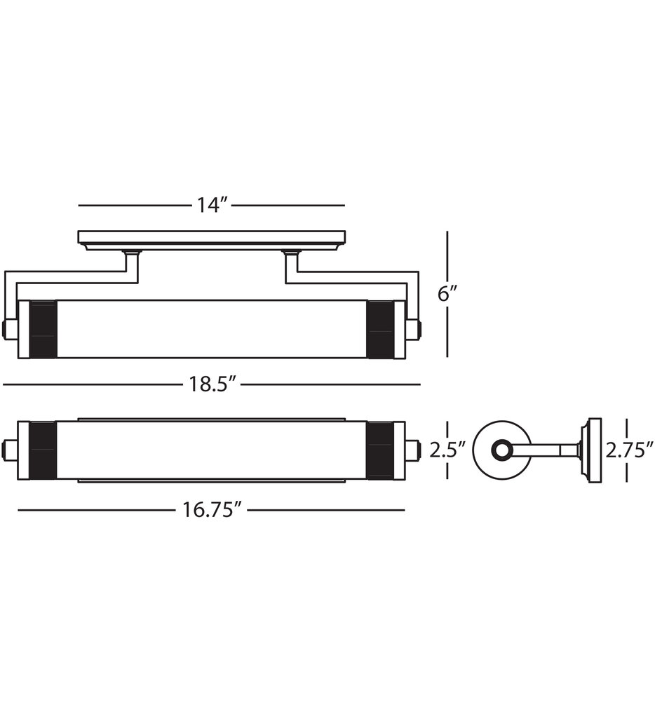 Wyatt 18.5" Wall Sconce
