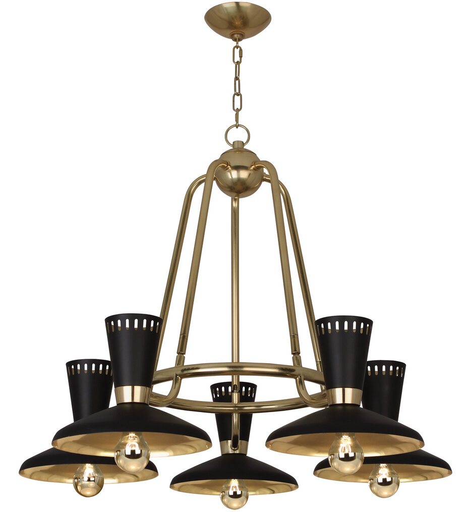 Robert Abbey - Vortex 34" Chandelier