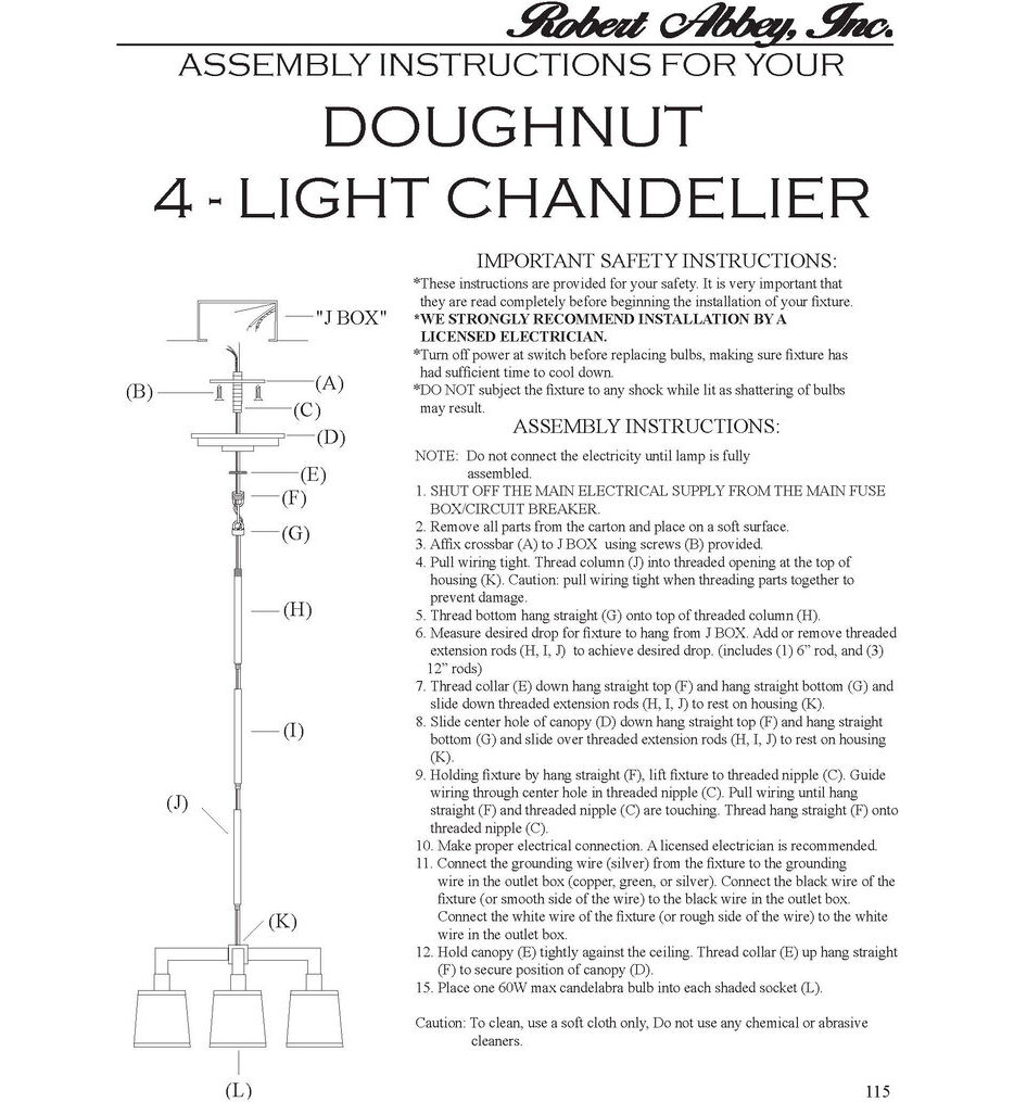 Doughnut 15" Wall Sconce
