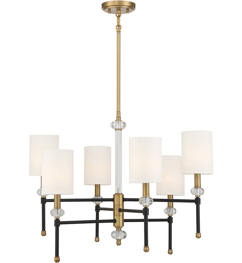 Savoy House - 1-1887-6-143 - Tivoli 28" Chandelier