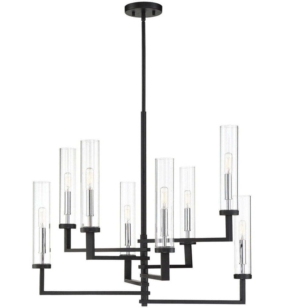Savoy House - 1-2139-8-67 - Folsom 28.38" Chandelier