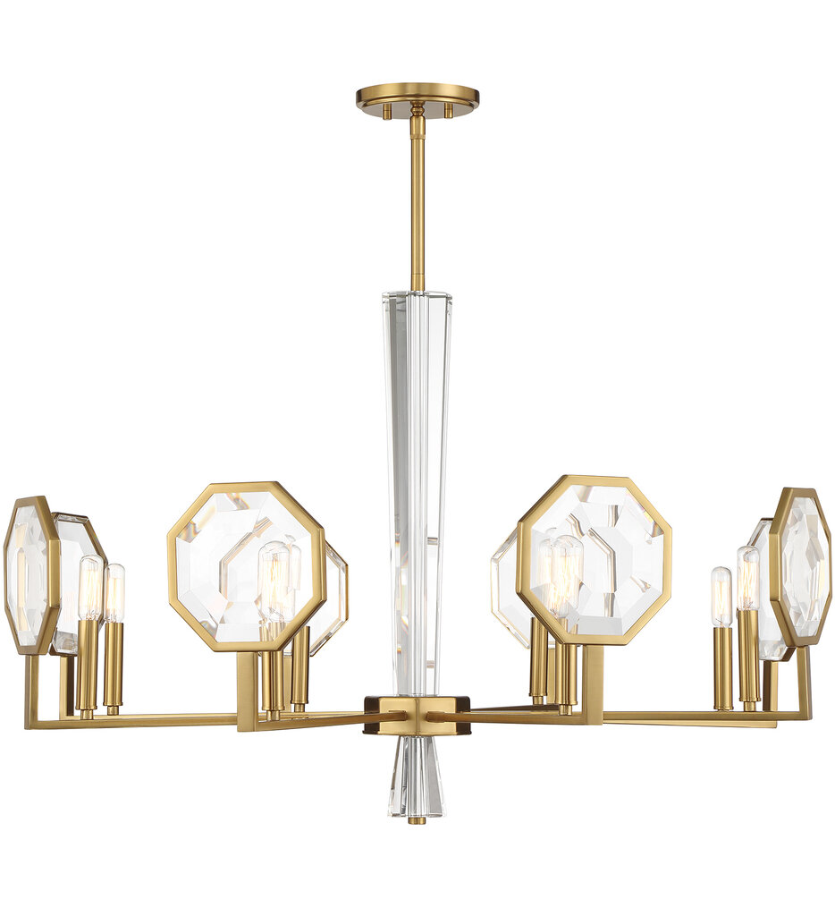 Savoy House - 1-2218-8-322 - Leighton 36" Chandelier