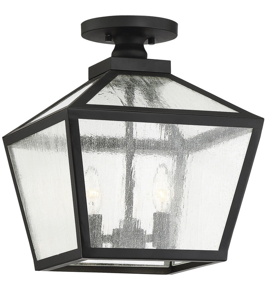 Woodstock 14.5" OutdoorFlush Mount