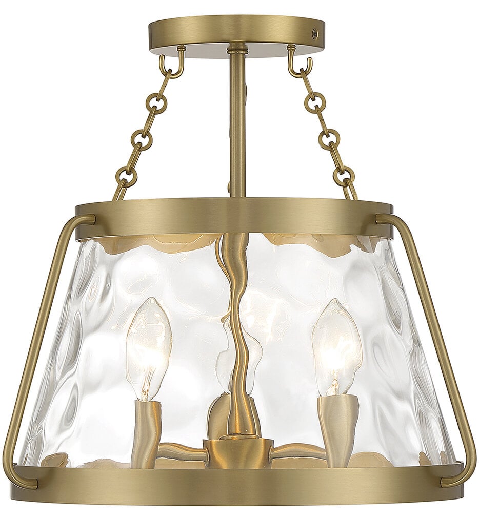 Crawford 15" Semi-Flush