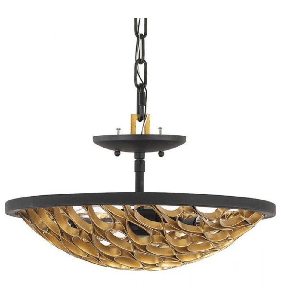 Ventura 16" Semi-Flush Mount