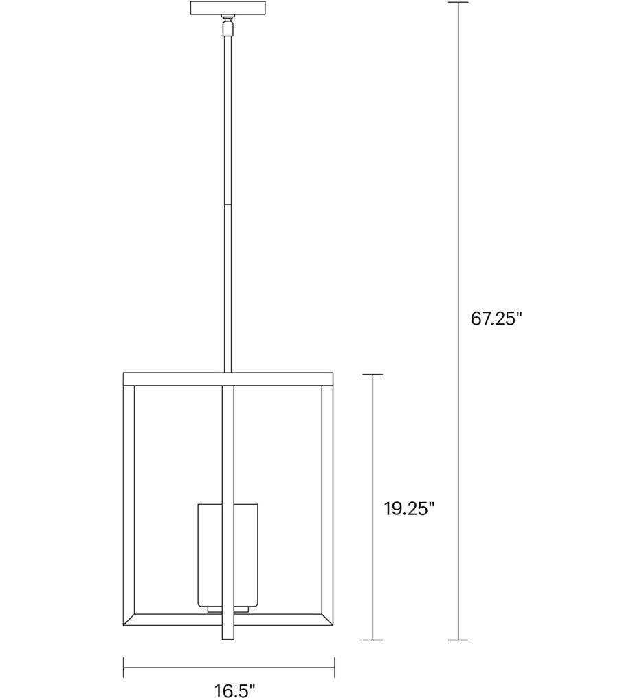 Mitte 16.5" Pendant