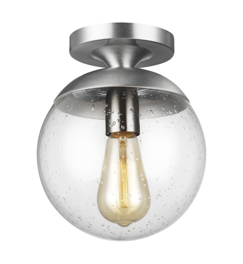 Visual Comfort Studio - Leo Hanging Globe 8" Semi-Flush