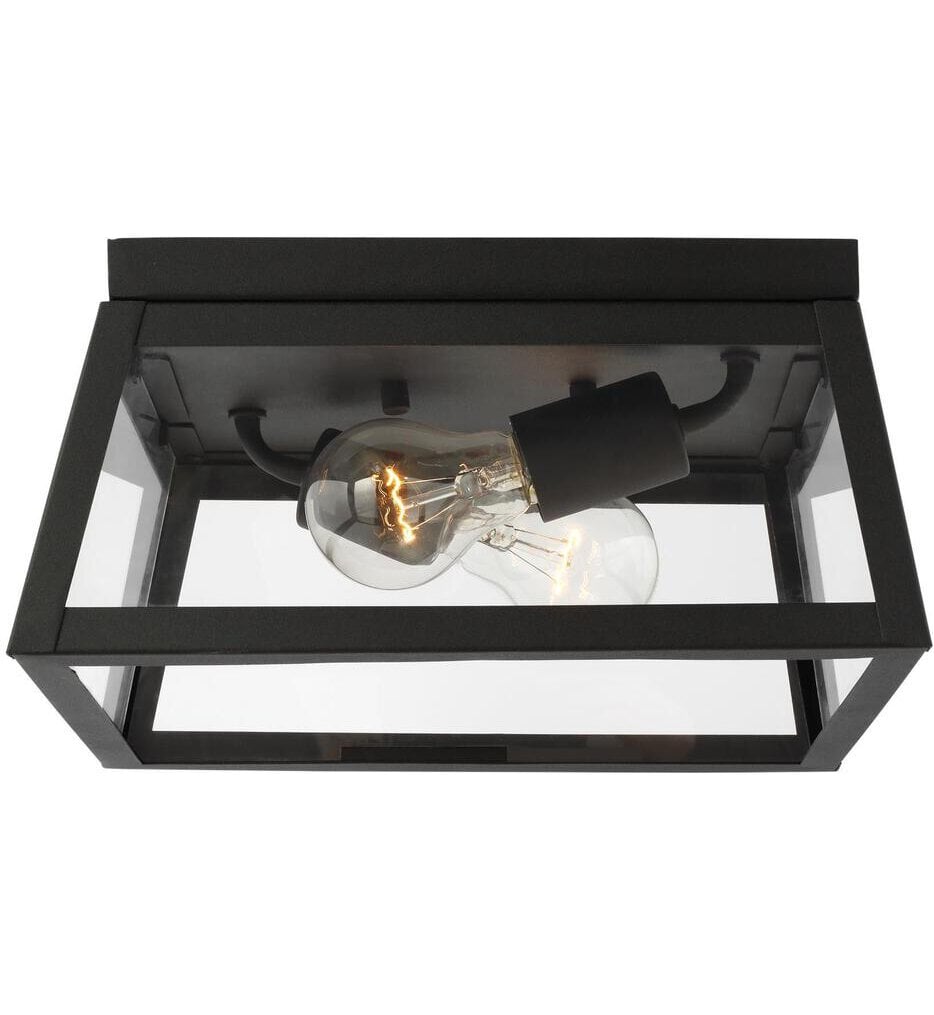 Visual Comfort Studio - Founders 11.5" Outdoor Flush Mount