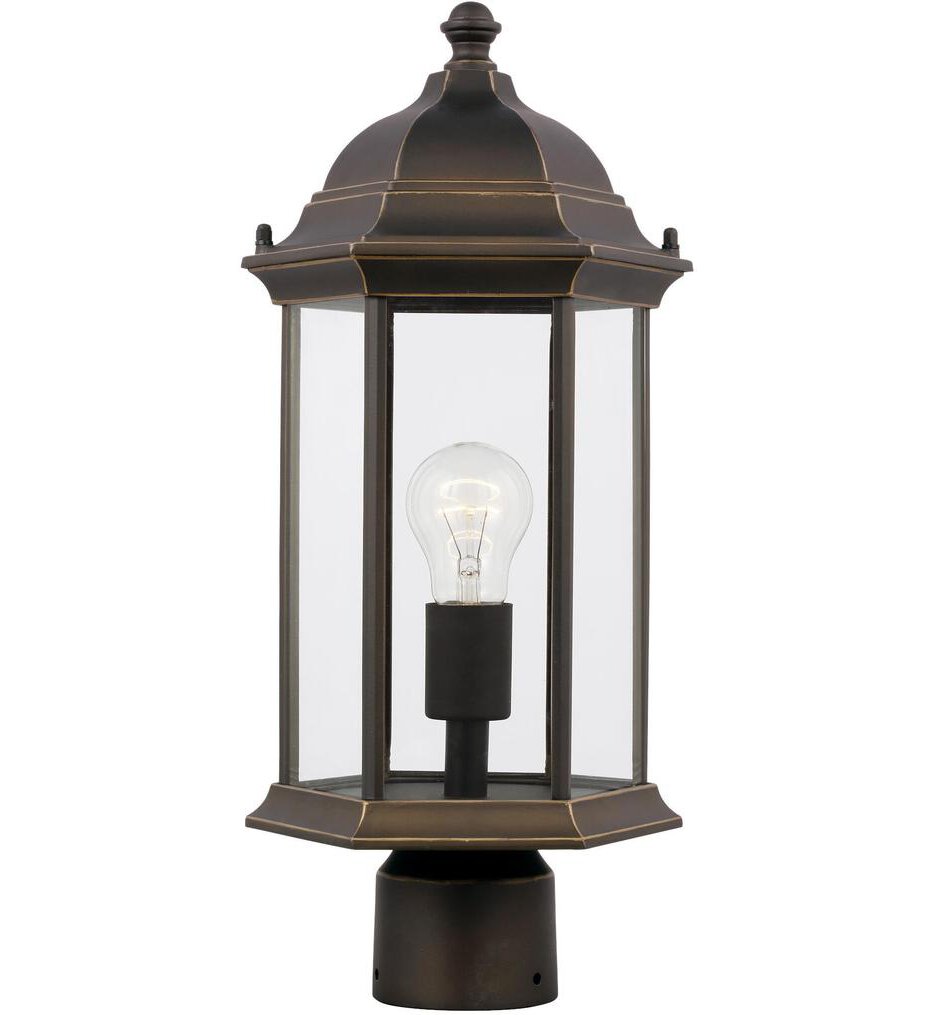 Generation Lighting - Sevier 17.75" 1 Light Outdoor Post Lantern