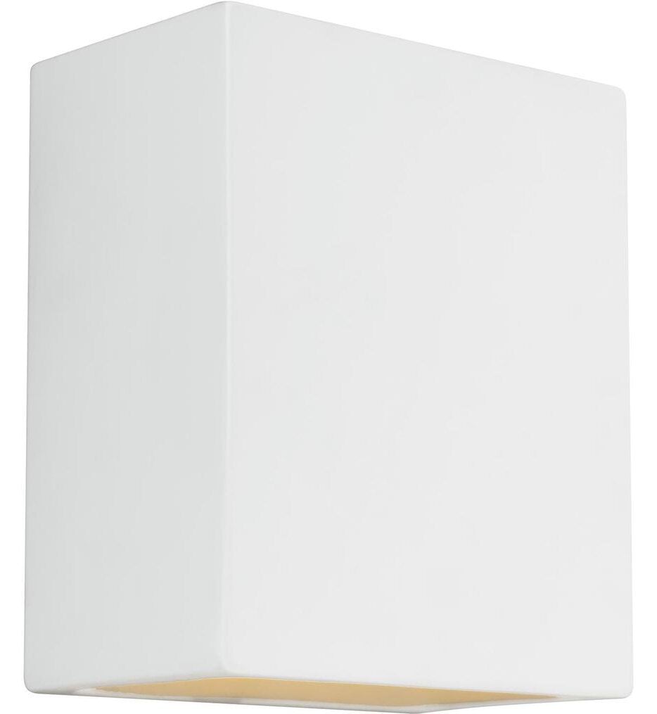 Generation Lighting - 8304801-714/T - Paintable Ceramic Sconces 10" Outdoor Wall Sconce