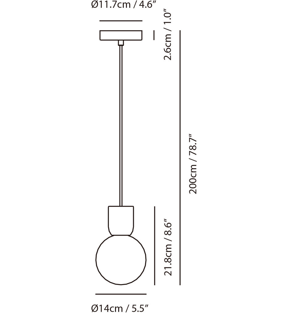 Castle GLO 8.6" Pendant