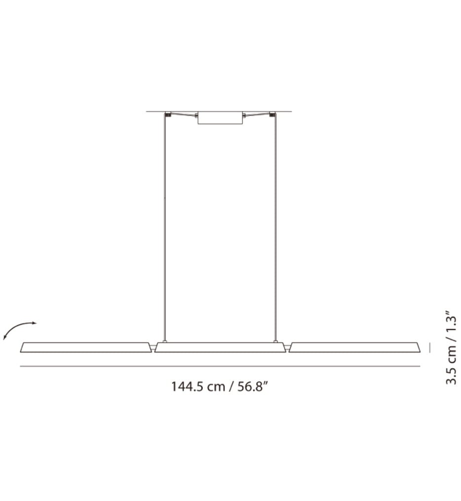 Konnect 56.8" Pendant
