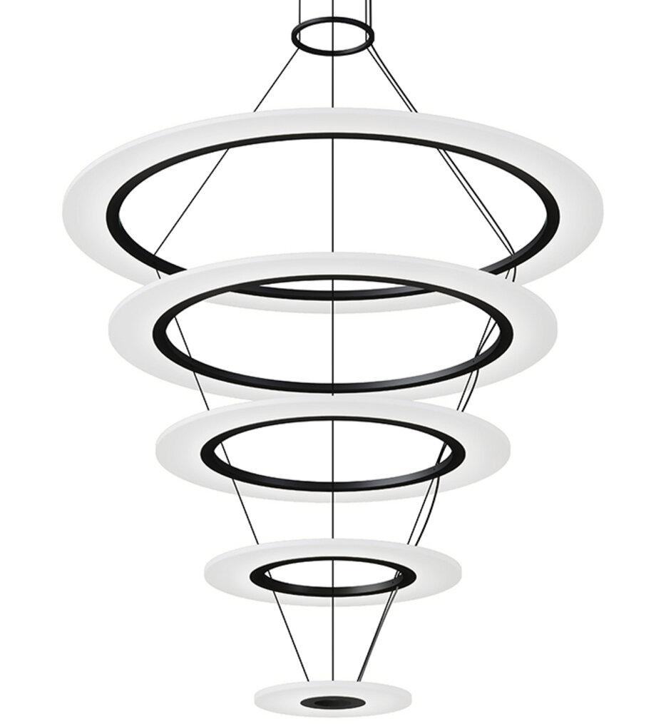Arctic Rings 37.25" Pendant