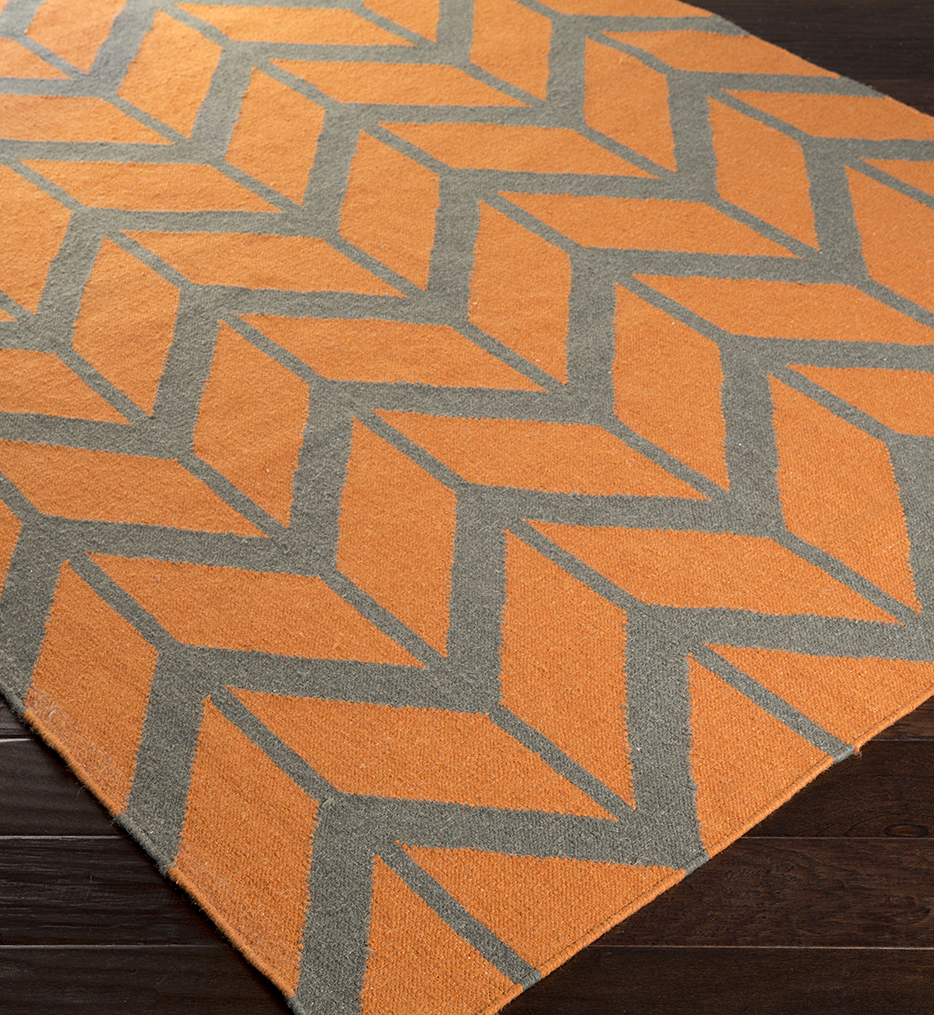 Fallon Flatweave Chevron Hand Woven Rug
