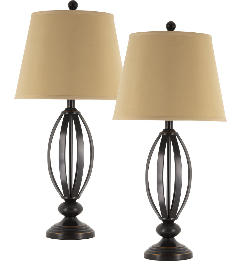 Surya GTH001 Garth 28.75" Table Lamp (Set of 2)