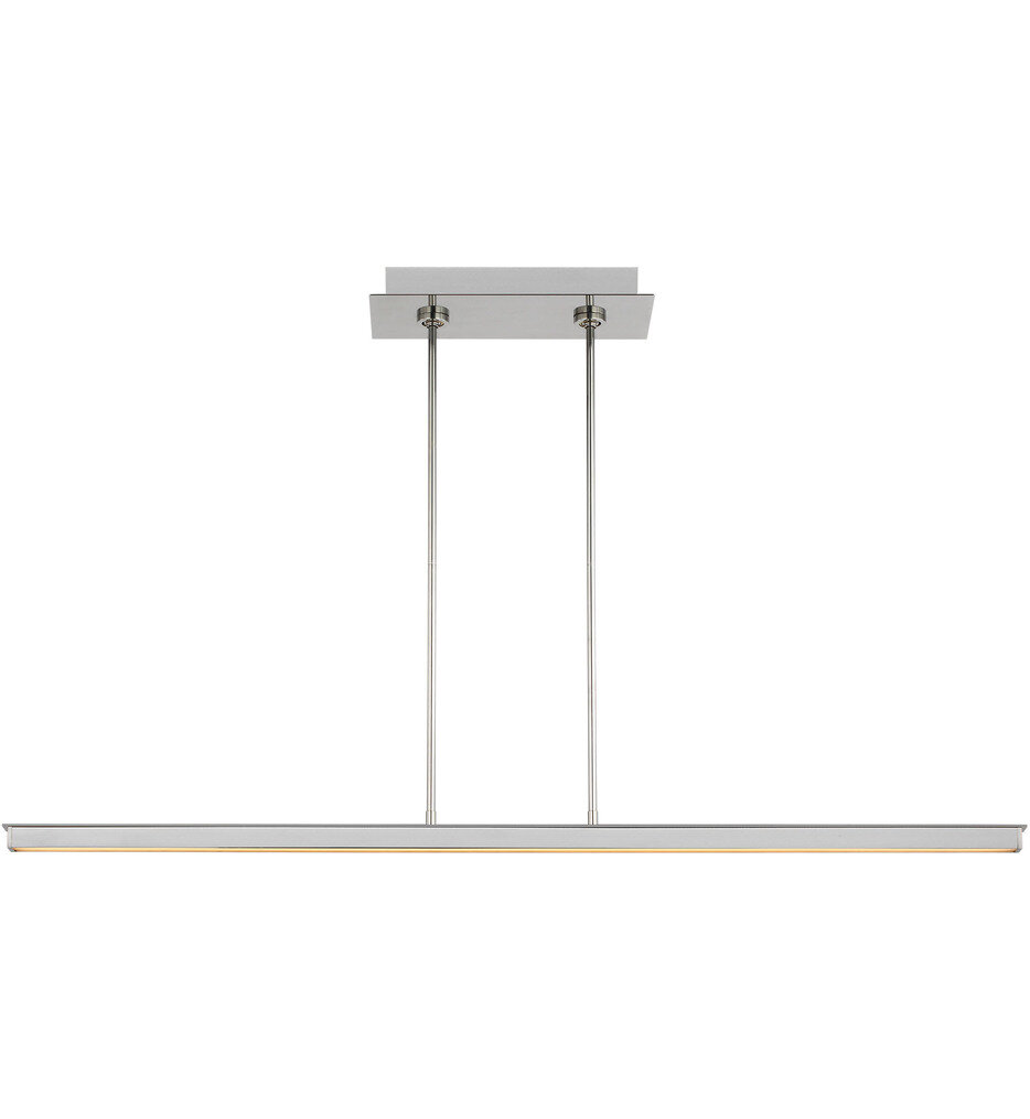 Visual Comfort Modern - 700LSSTG48PSS-LED927 - Stagger 47.4" Linear Suspension