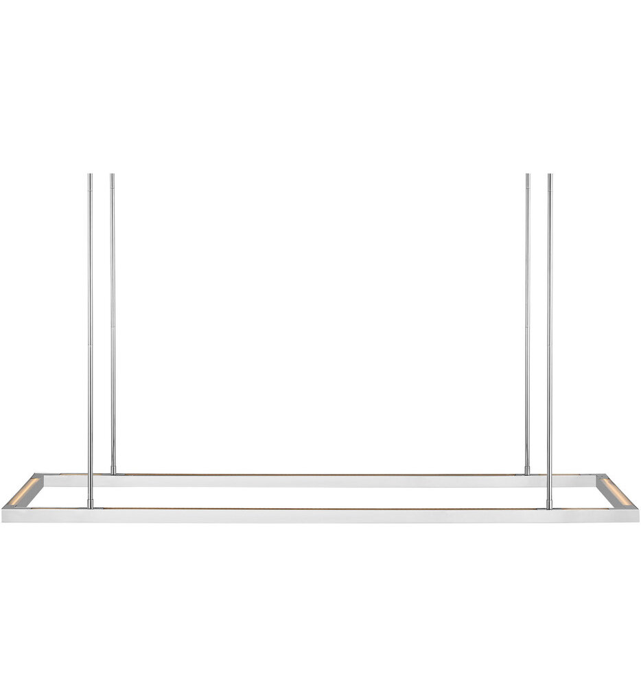 Visual Comfort Modern - 700LSSTG50PSS-LED927 - Stagger 49.5" Linear Suspension