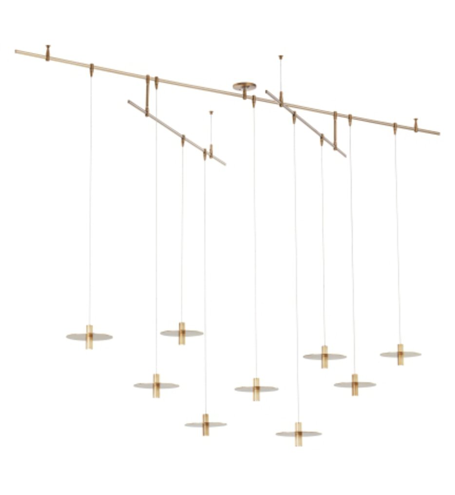 Visual Comfort Modern - Sean Lavin - Mini Ponte 96" Chandelier