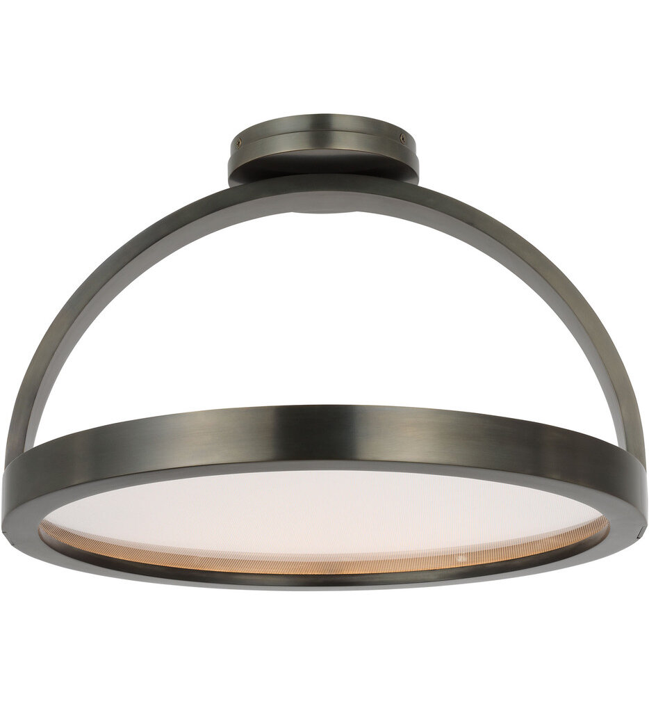 Visual Comfort Modern - KWFM19127BZ - Cerne 16" Flush Mount