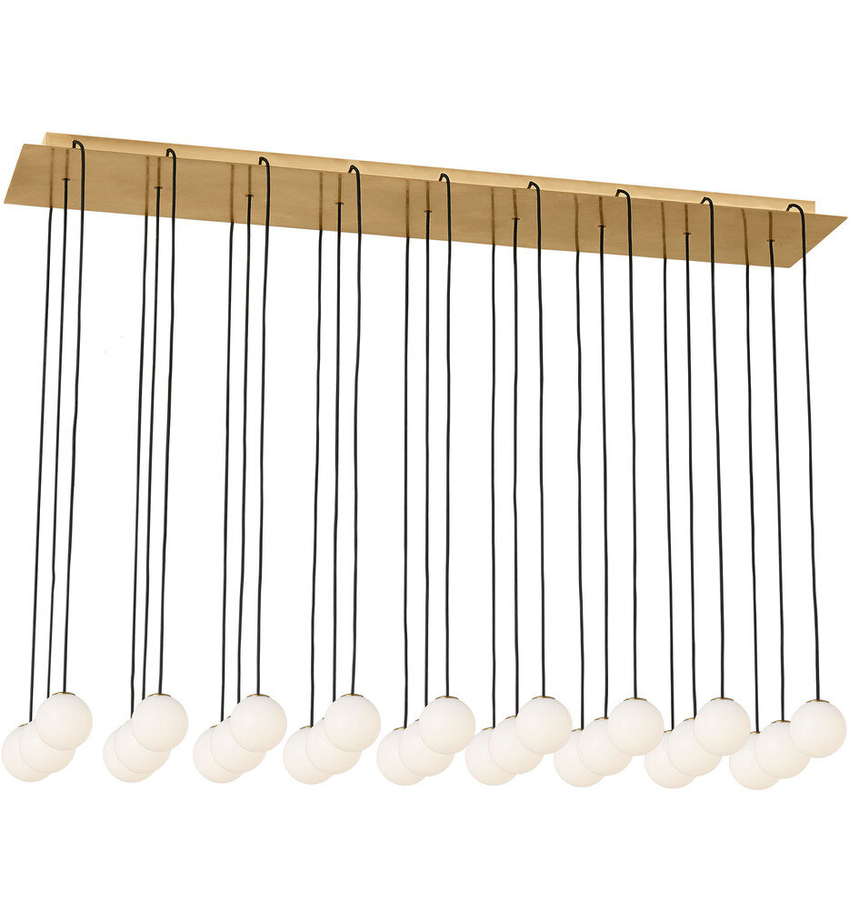 Visual Comfort Modern - SLCH58727HAB - Orbet 44.8" Chandelier