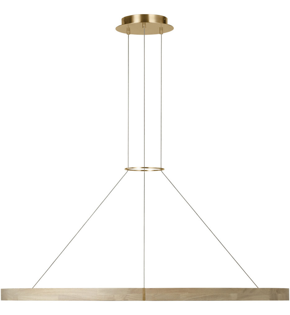 Visual Comfort Modern - SLCH66227HABWWO - Ashok 48.7" Chandelier