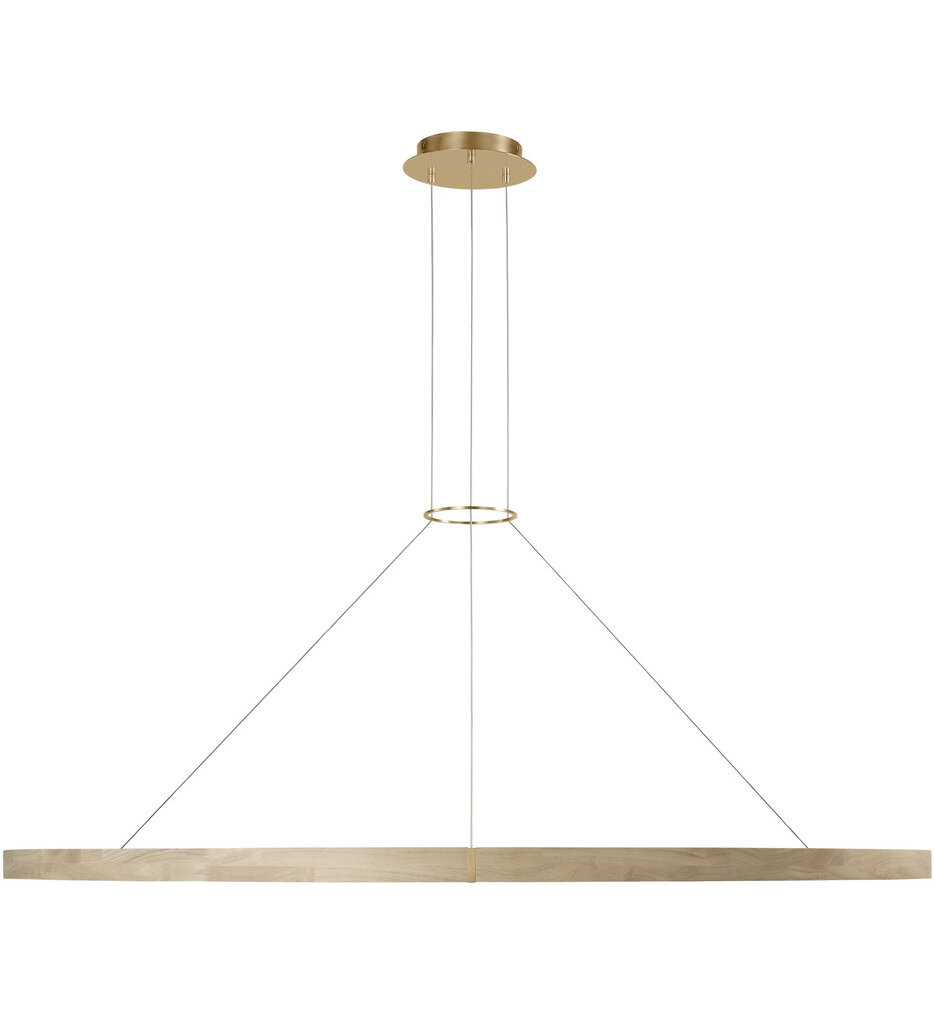 Visual Comfort Modern - SLCH66327HABWWO - Ashok 65" Chandelier