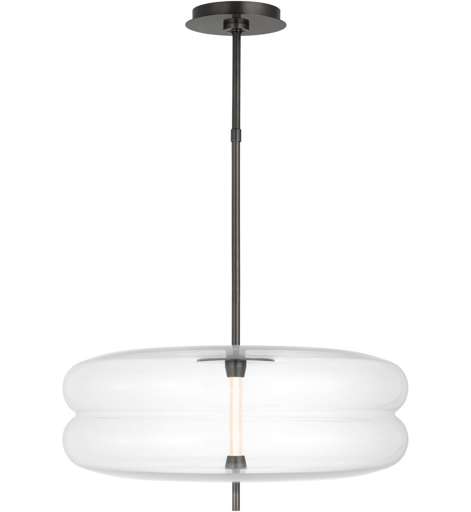 Visual Comfort Modern - SLPD31027CBZ - Shakkei 21.7" Pendant