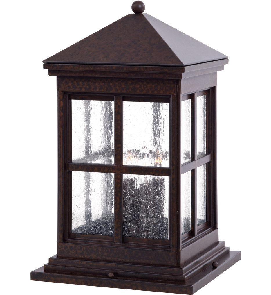 The Great Outdoors - 8567-51 - Berkeley 18.75" Outdoor Pier Mount Light