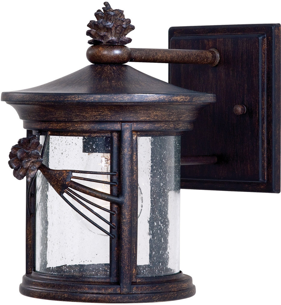 The Great Outdoors - 9151-A357 - Abbey Lane 10" Outdoor Wall Light