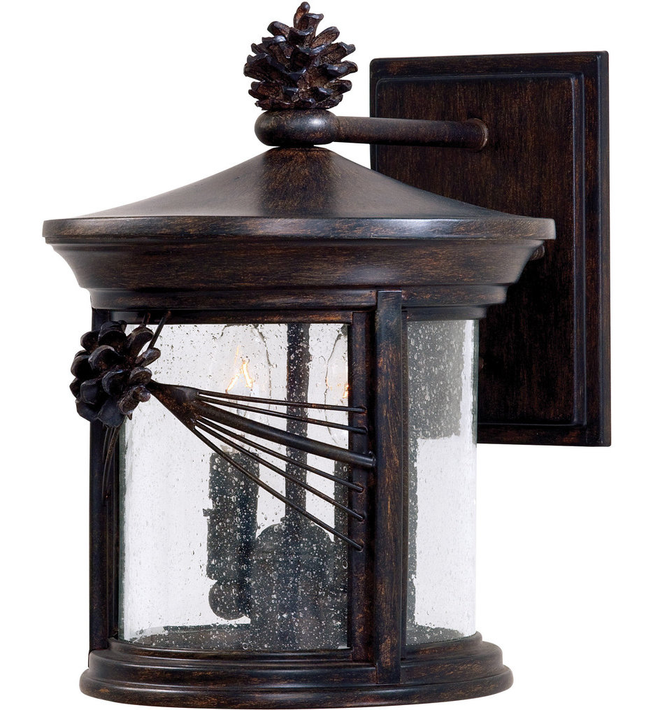 The Great Outdoors - 9152-A357 - Abbey Lane 12.5" Outdoor Wall Light