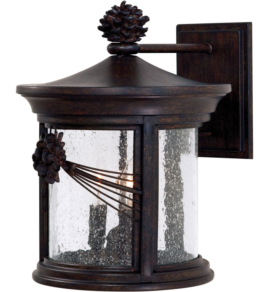 The Great Outdoors - 9153-A357 - Abbey Lane 14.5" Outdoor Wall Light