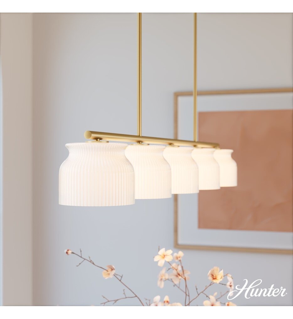 Hunter - 13180 - Jasmine Roth Harlowe 51" Chandelier