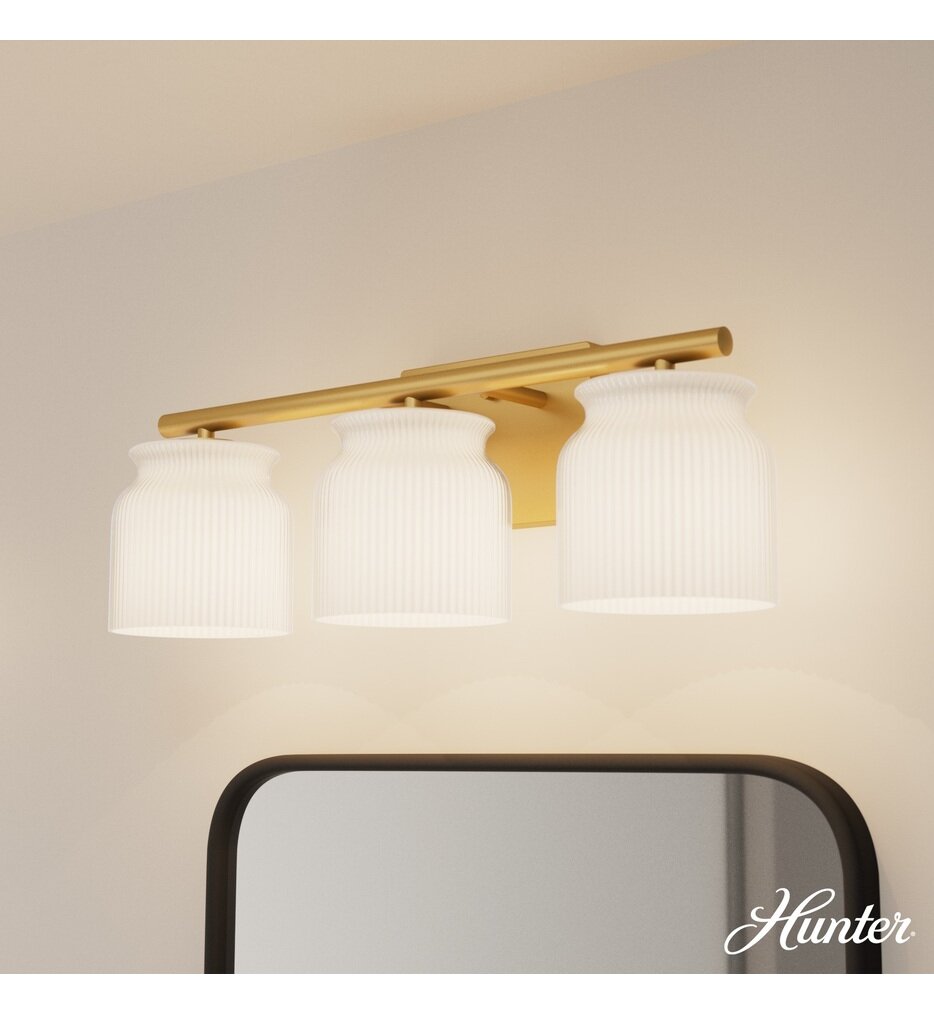 Hunter - 13185 - Jasmine Roth Harlowe 22" Bath Vanity Light