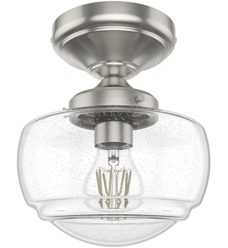 Hunter - 19049 - Saddle Creek 7.5" Semi-Flush Mount