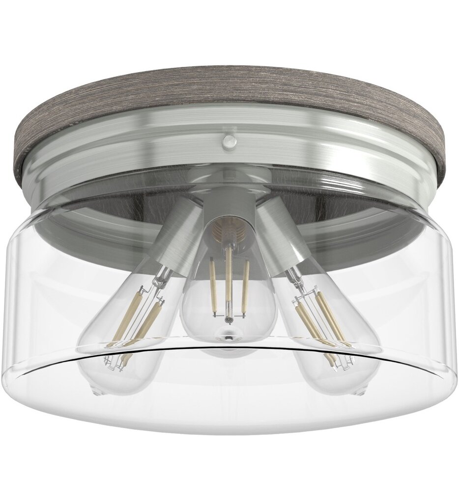 Hunter - Devon Park 13" Flush Mount