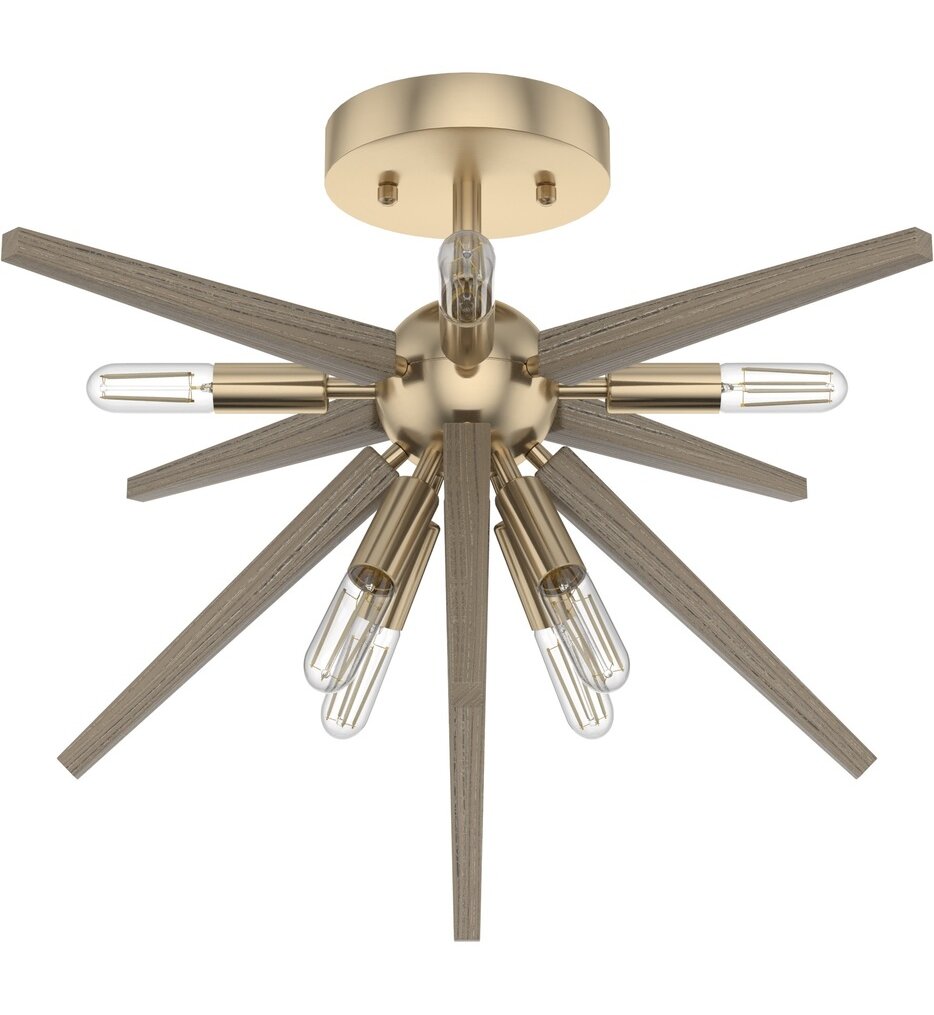 Hunter - Jupiter Star 18.75" Semi-Flush Mount