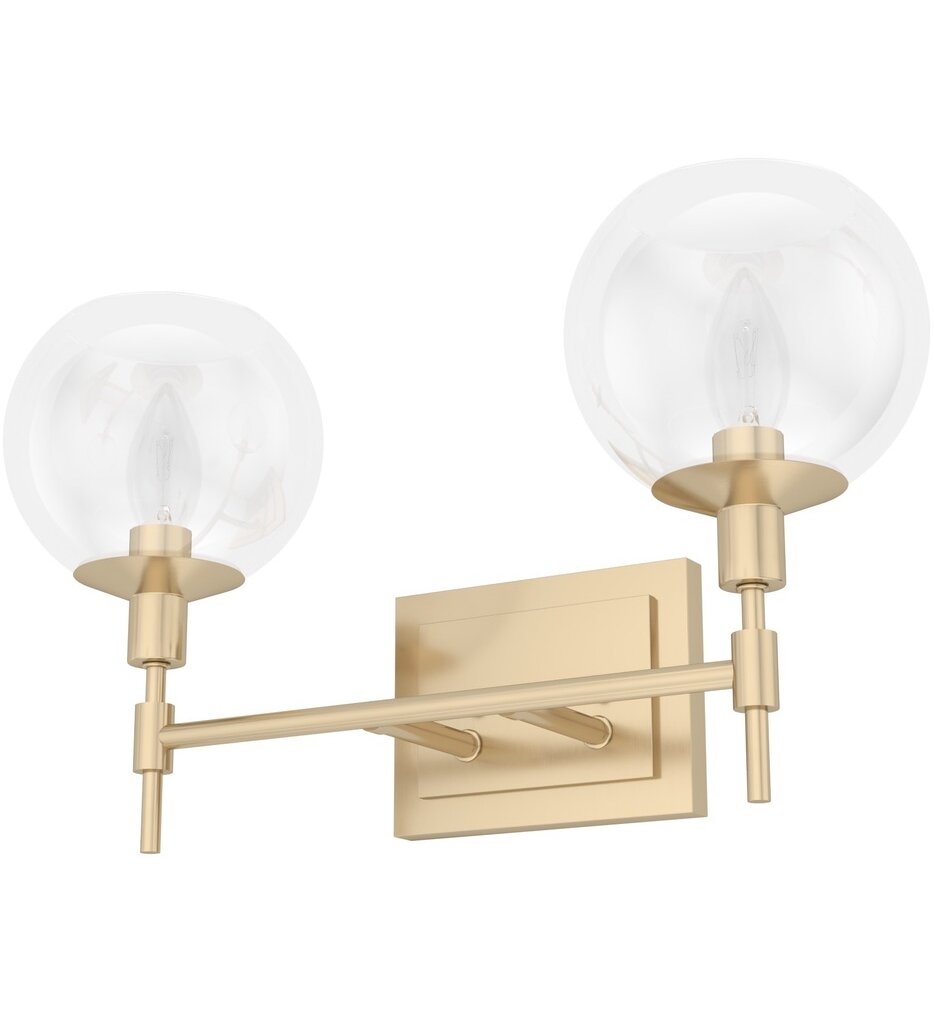 Hunter - Xidane 18.25" Bath Vanity Light