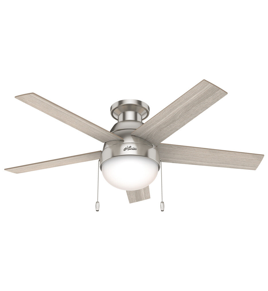 Hunter - Anslee Flush Mount Fan