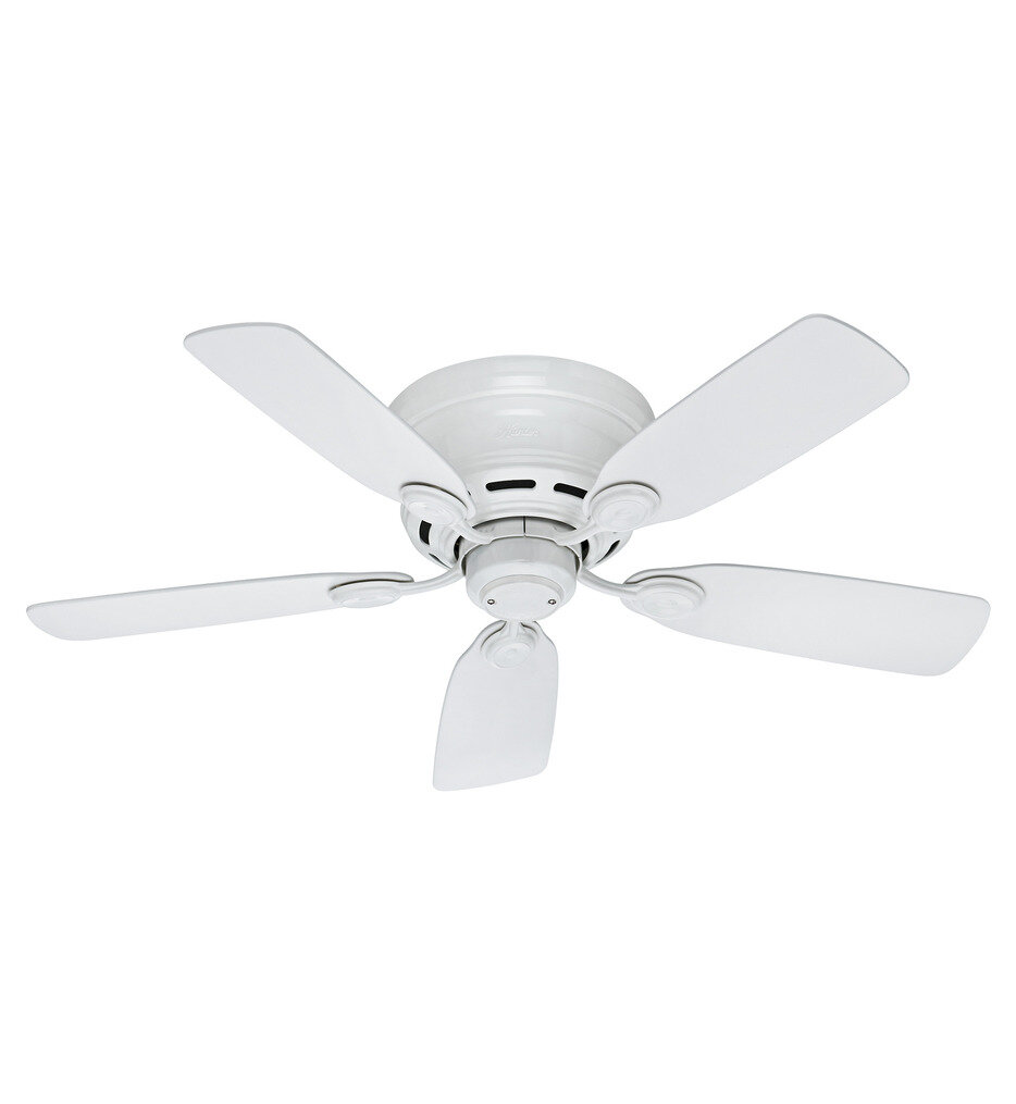 Hunter - Low Profile Flush Mount Fan