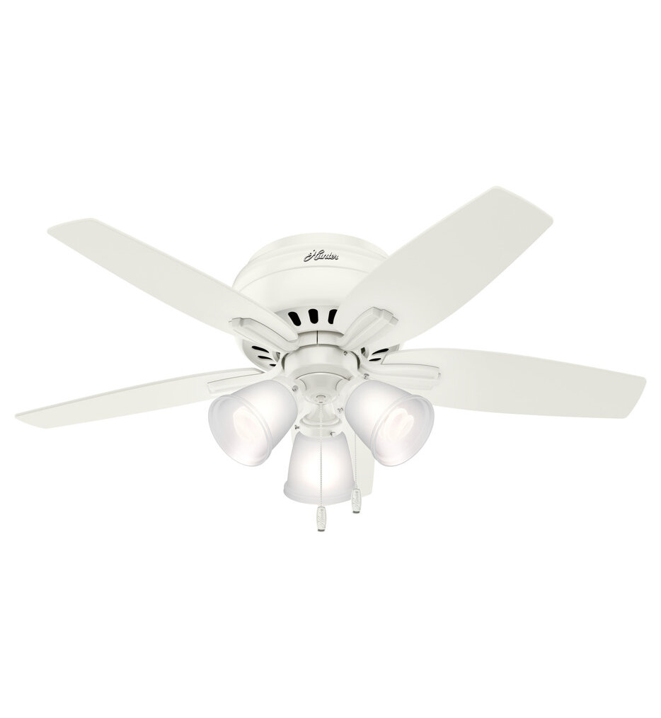 Hunter - Newsome Flush Mount Fan