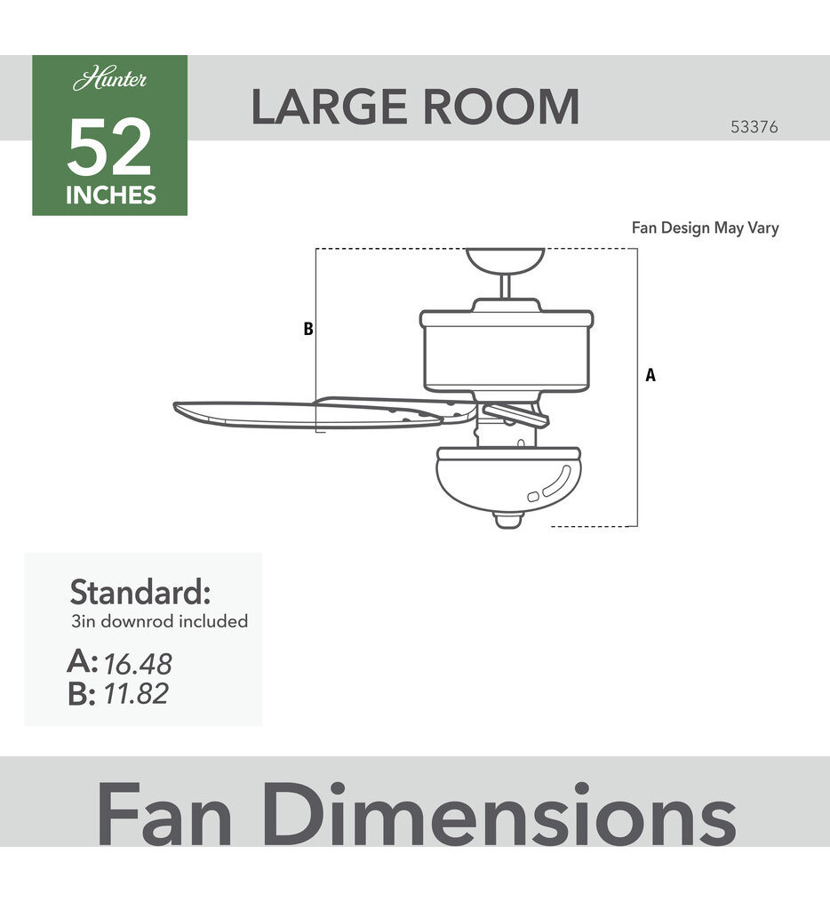 Kenbridge 52" Ceiling Fan