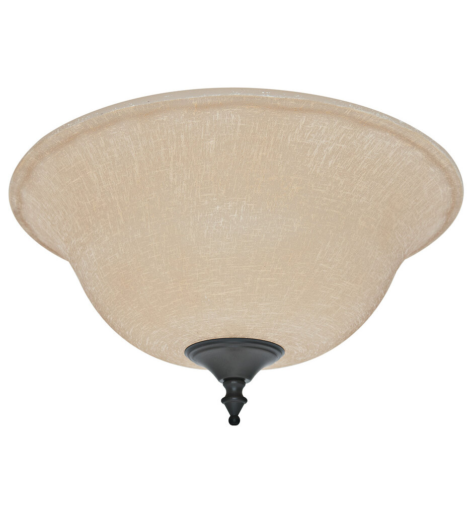 Hunter - 99160 - Amber Linen Glass Bowl
