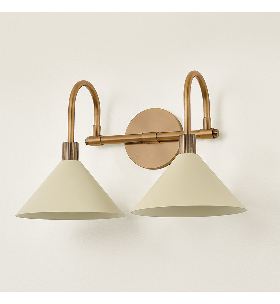 Troy Lighting - B1810-PBR/SSD - Jovani 16.75" Bath Vanity Light