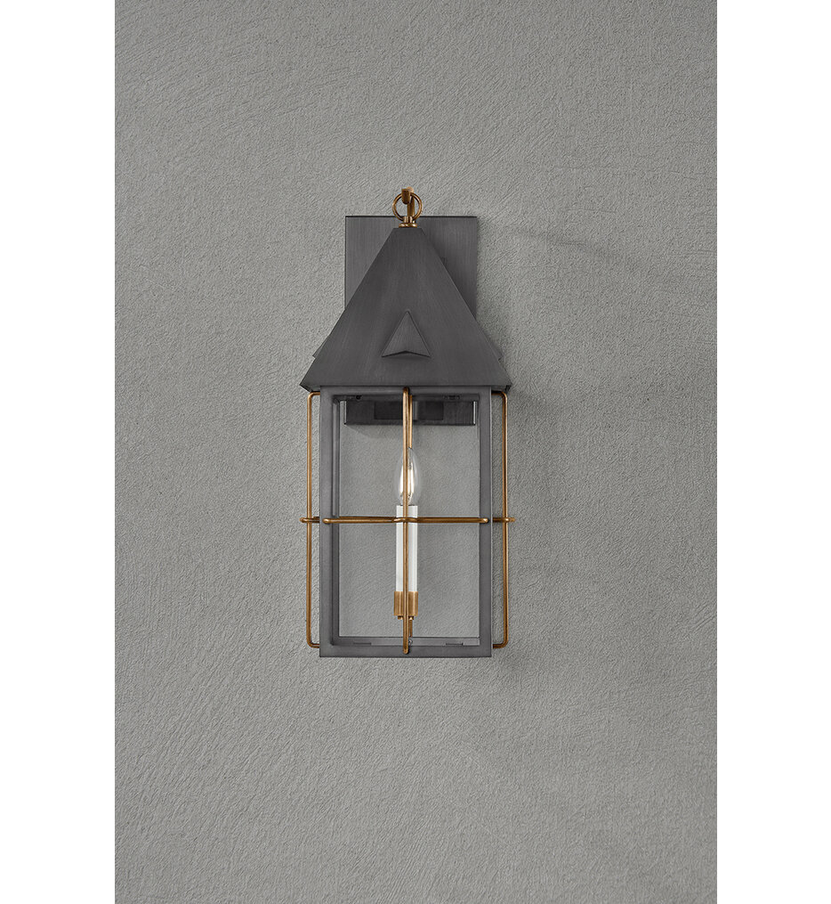 Troy Lighting - B6623-PBR/GRA - Toby 23" Outdoor Sconce