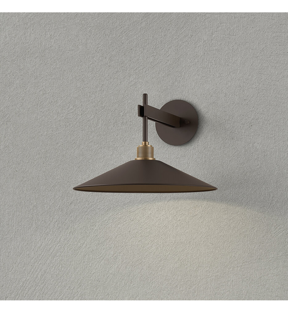 Troy Lighting - B7811-PBR/BRZ - Harac 15" Outdoor Sconce